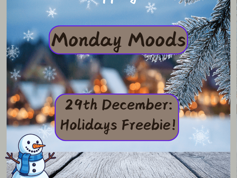 Monday Moods: Holidays&nbsp;Freebie