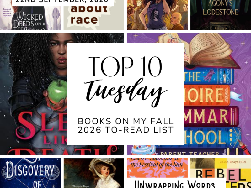 Top Ten Tuesday: Books on My Autumn/Fall 2026 To-Read&nbsp;List